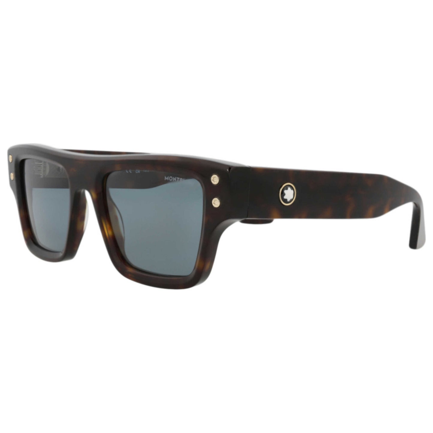 Front view of Montblanc Men's Sunglasses MB0253S-30014159-002