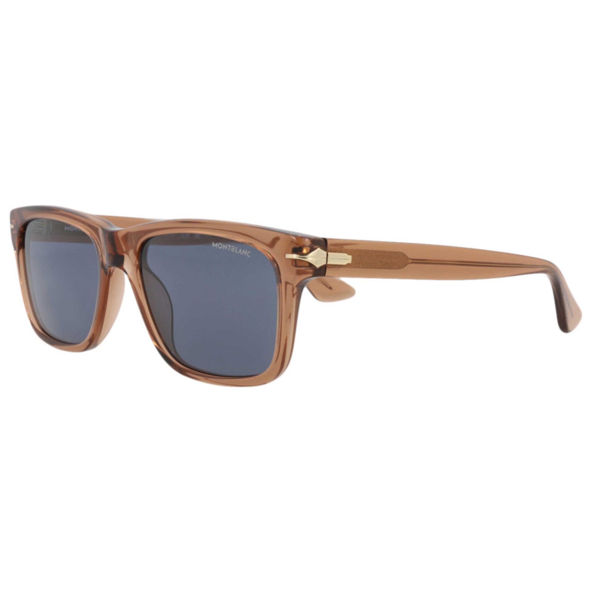 Front view of Montblanc Men's Sunglasses MB0263S-30014165-005