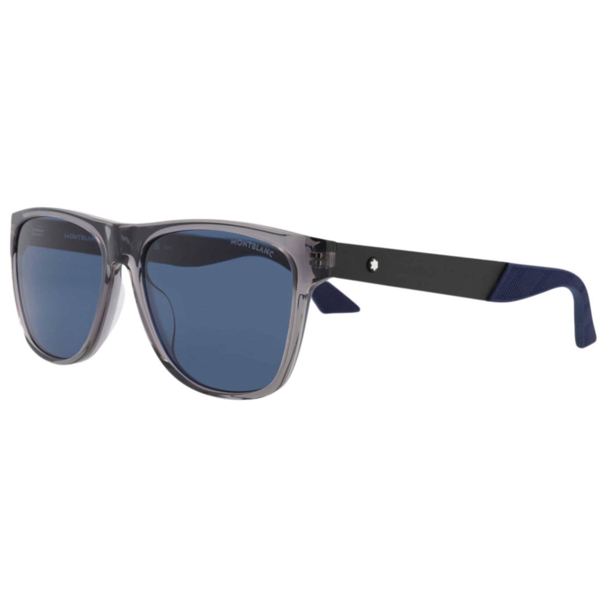Front view of Montblanc Men's Sunglasses MB0298S-30014584-004