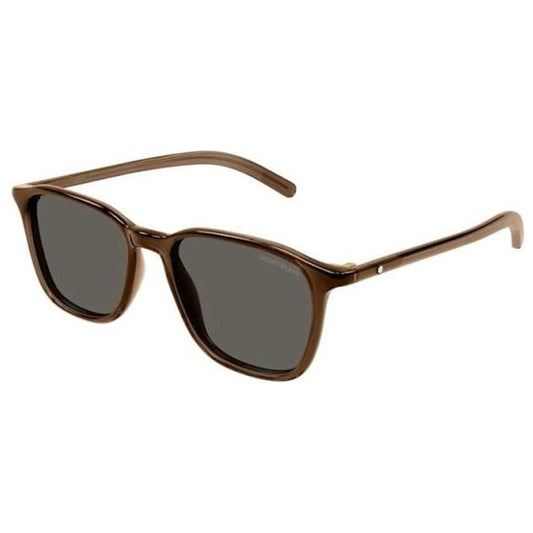 Front view of Montblanc Men's Sunglasses MB0325S-003-53