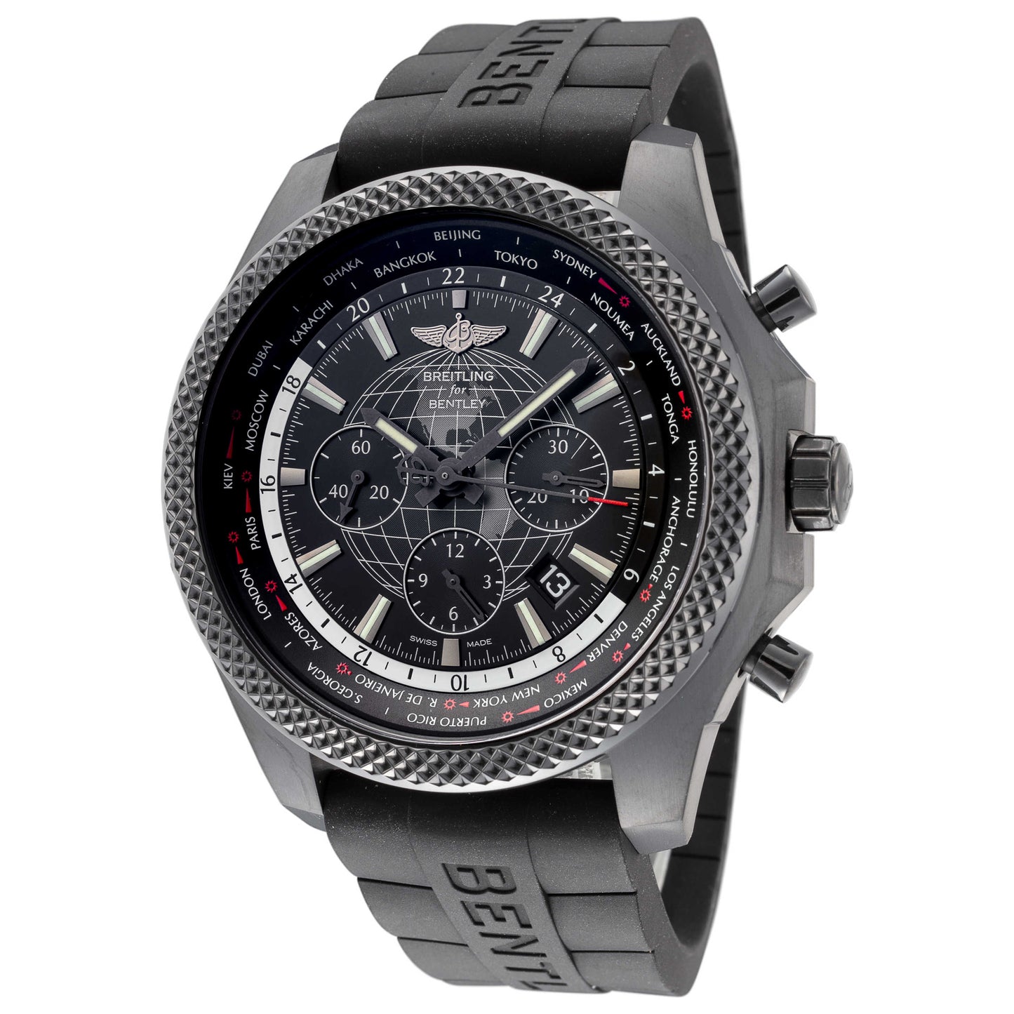 Front view of Breitling Bentley Men's Automatic Watch MB0521V4-BE46-244S