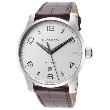 Front view of Montblanc Timewalker Men's Automatic Watch MB110338