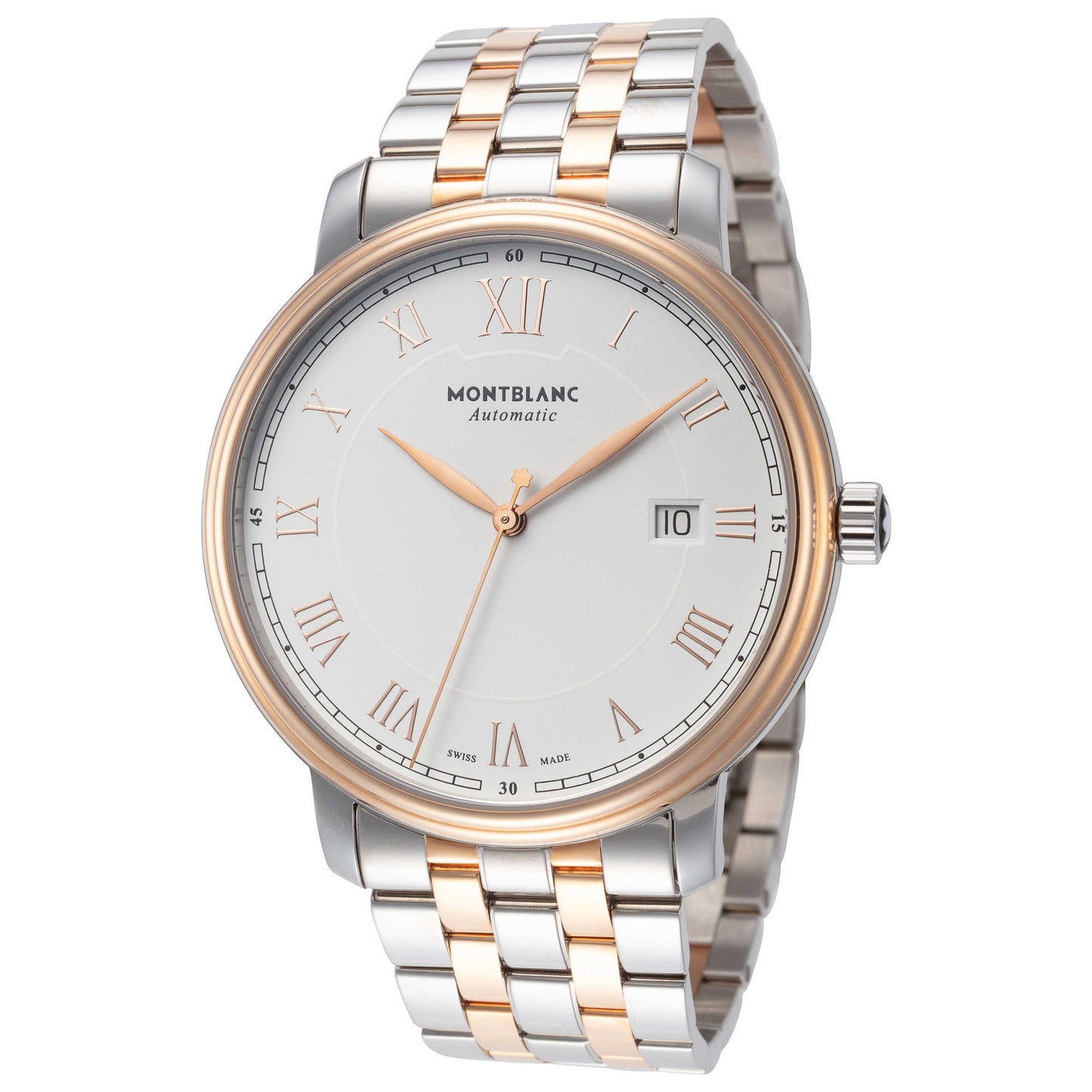 Front view of Montblanc Tradition Men's Automatic Watch MB114337