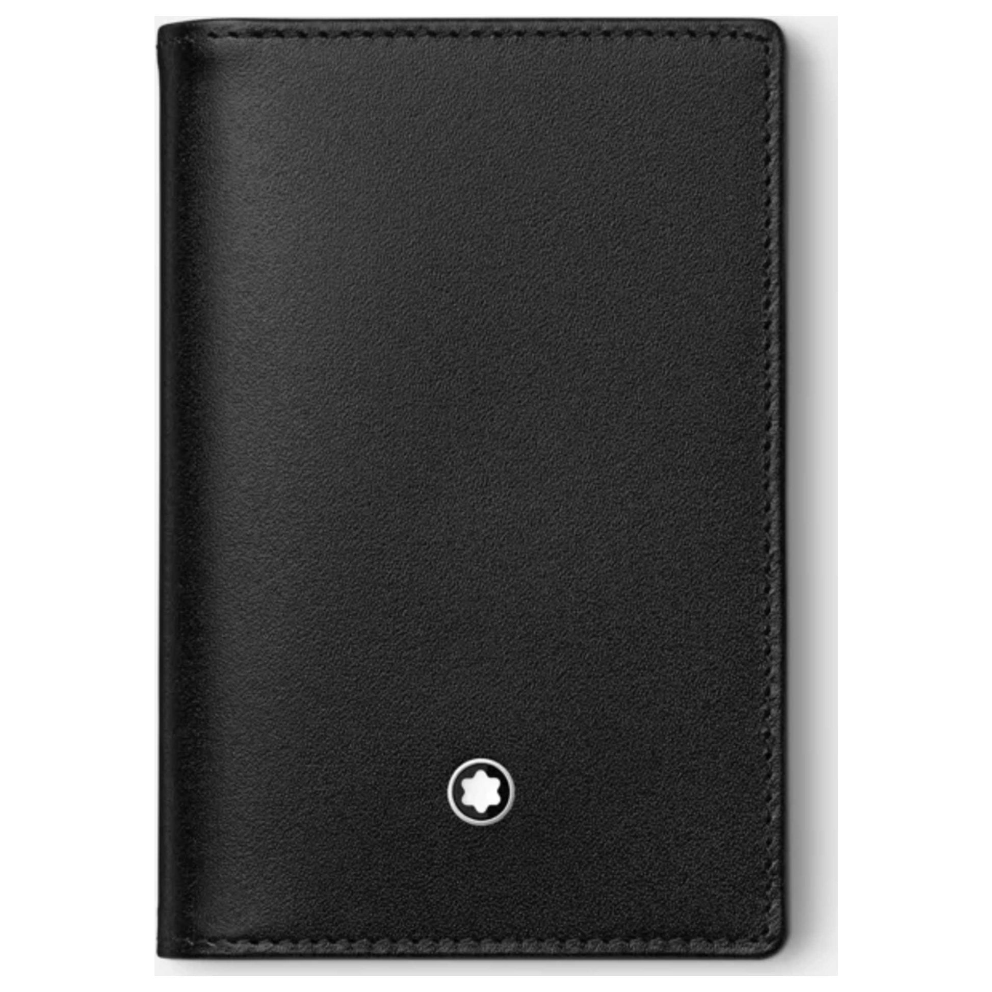 Front view of Montblanc Meisterstuck Men's Wallet MB14108