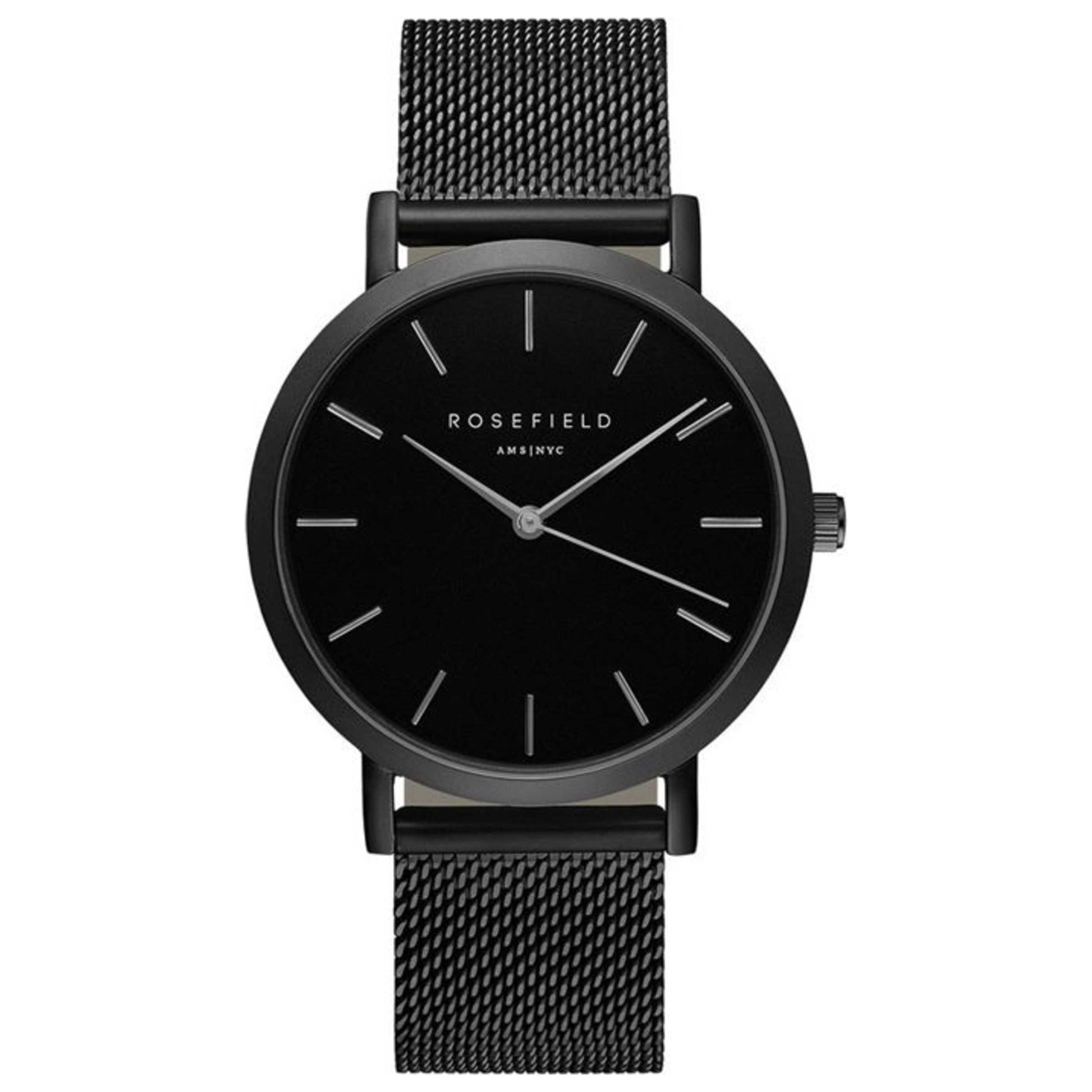 Front view of Rosefield Mercer Women's Quartz Watch MBB-M43