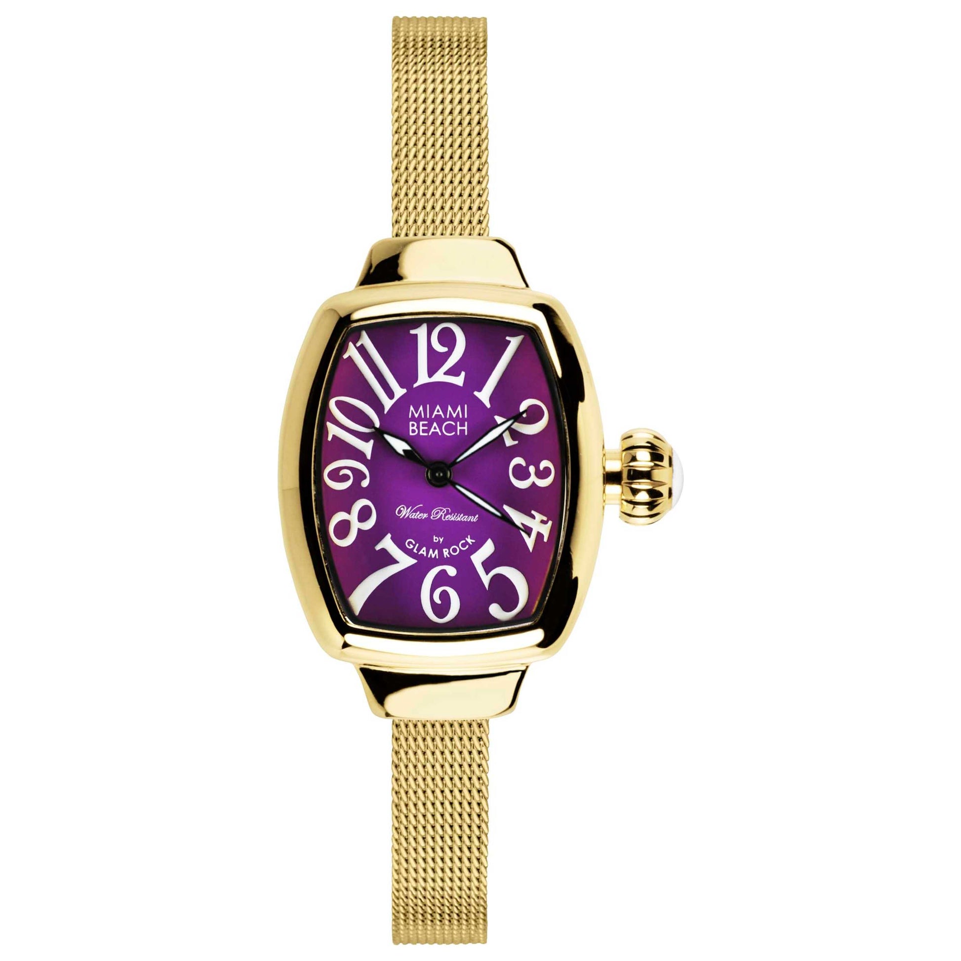 Front view of Glam Rock Miami Beach Women's Quartz Watch MBD27072
