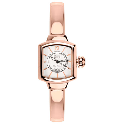 Front view of Glam Rock Miami Beach Art Deco Women's Quartz Watch MBD27218