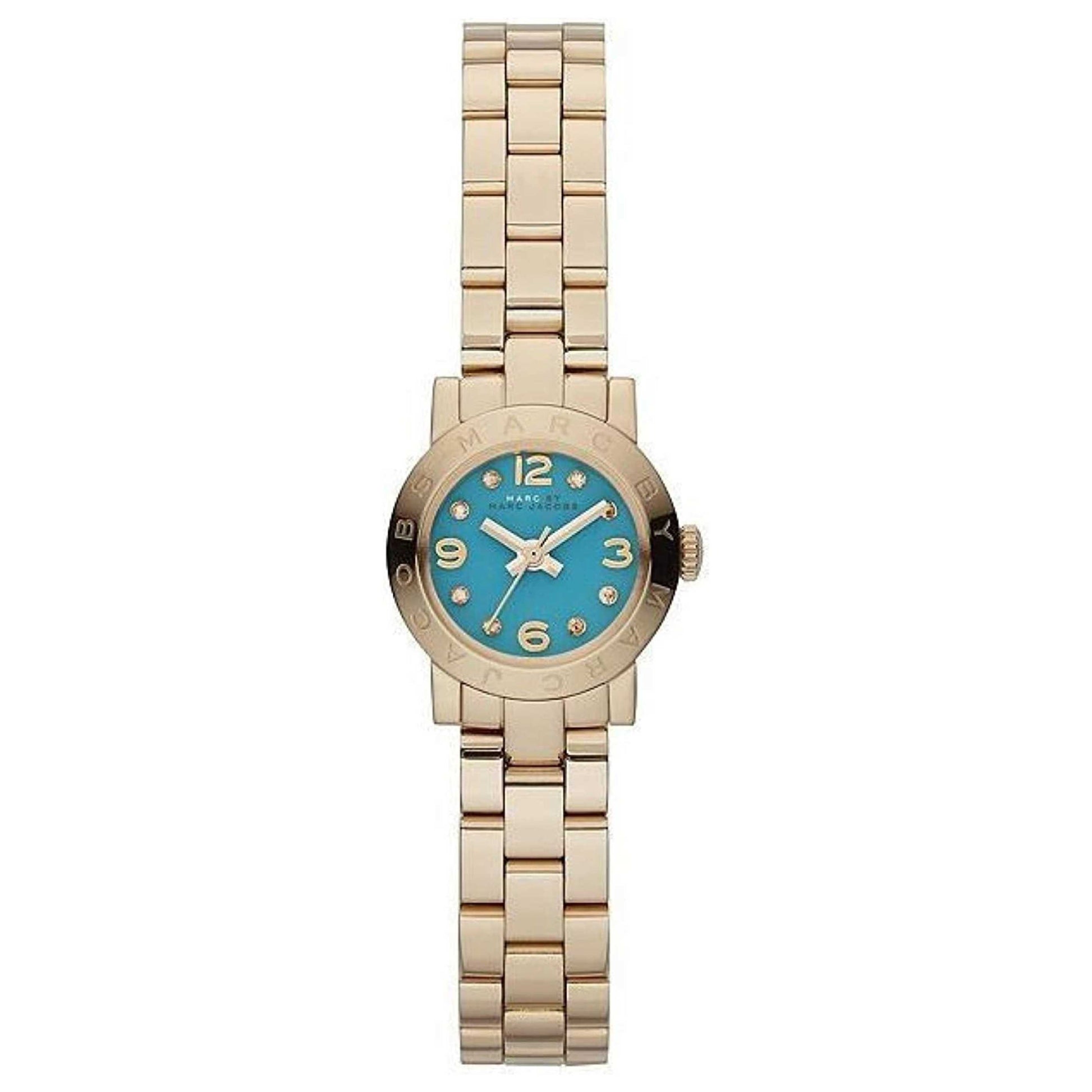 Front view of Marc Jacobs Amy Women's Quartz Watch MBM3229