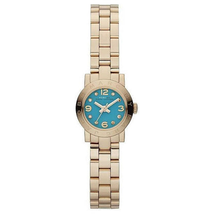 Front view of Marc Jacobs Amy Women's Quartz Watch MBM3229