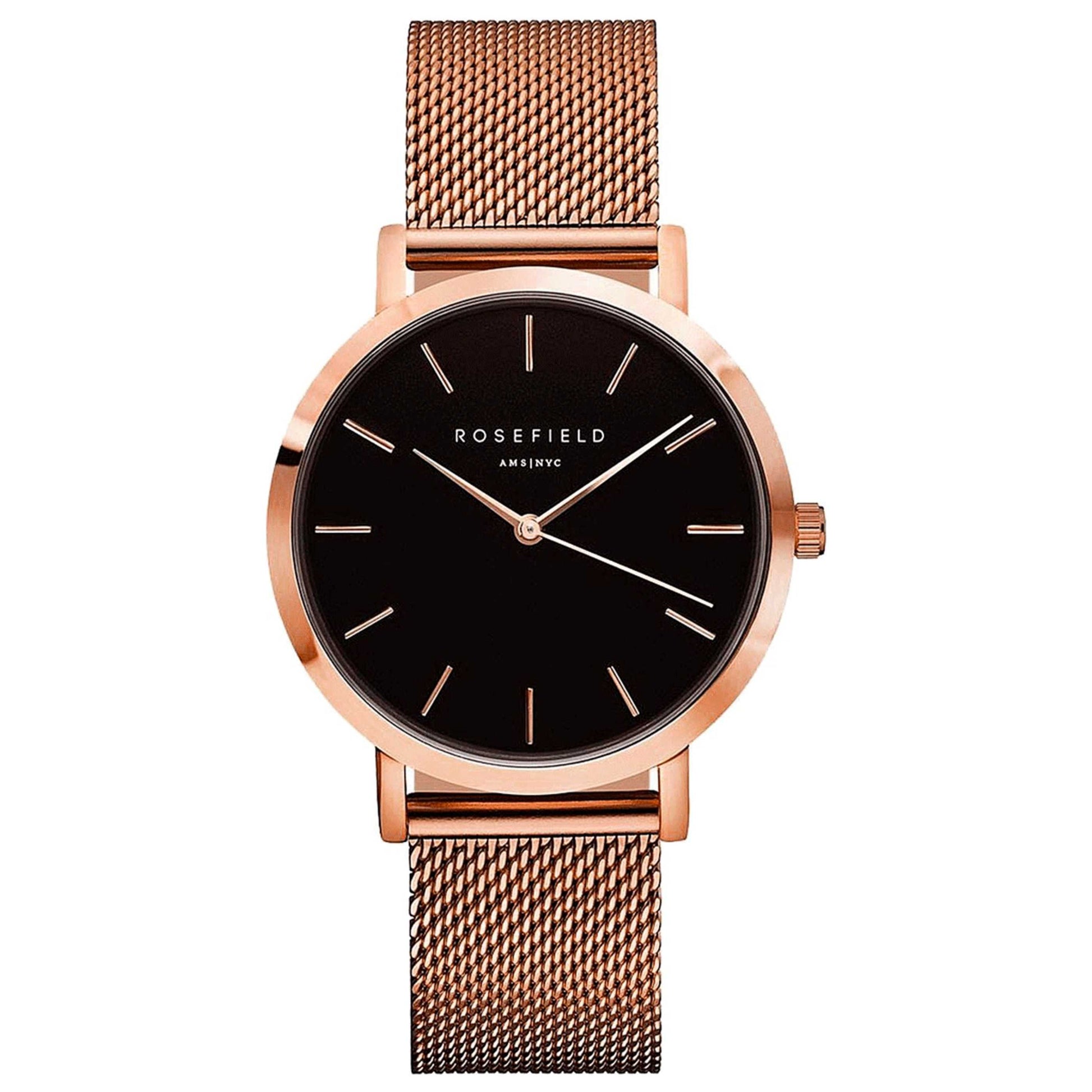 Front view of Rosefield Mercer Women's Quartz Watch MBR-M45