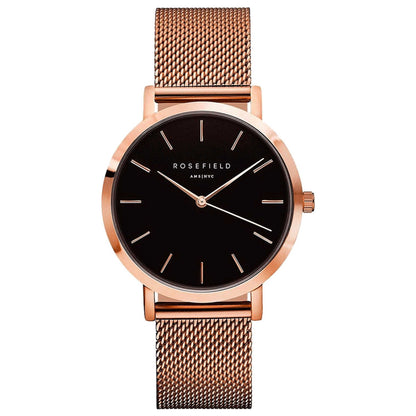 Front view of Rosefield Mercer Women's Quartz Watch MBR-M45