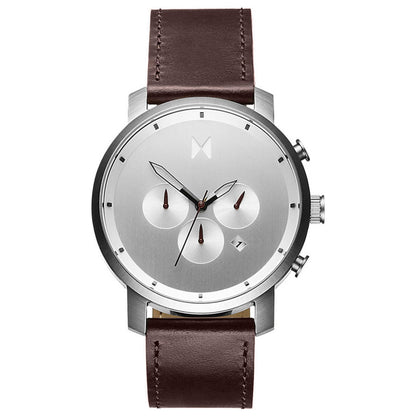 Front view of MVMT Chrono Men's Quartz Watch MC01-SBRL