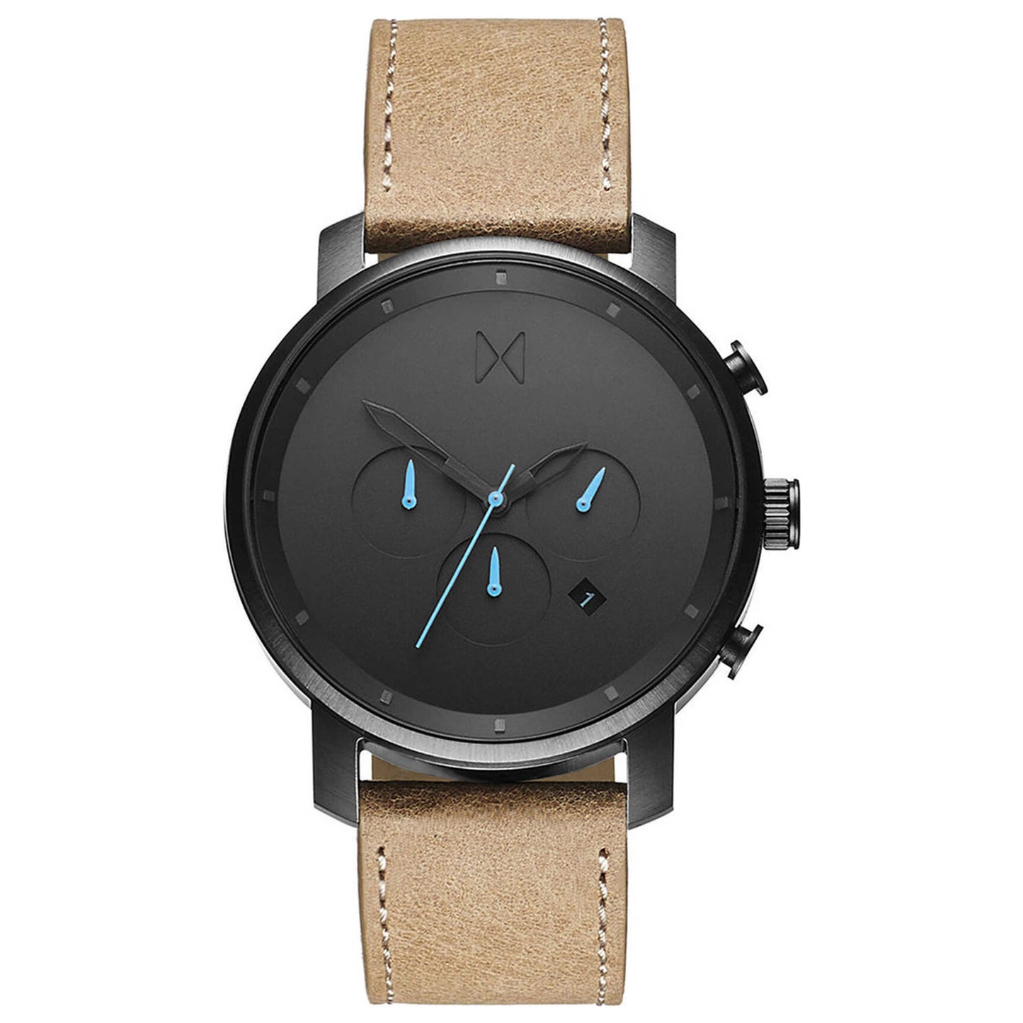 Front view of MVMT Chrono Men's Quartz Watch MC01GML