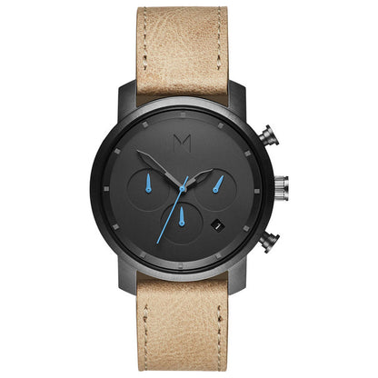 Front view of MVMT Chrono Men's Quartz Watch MC02-GML