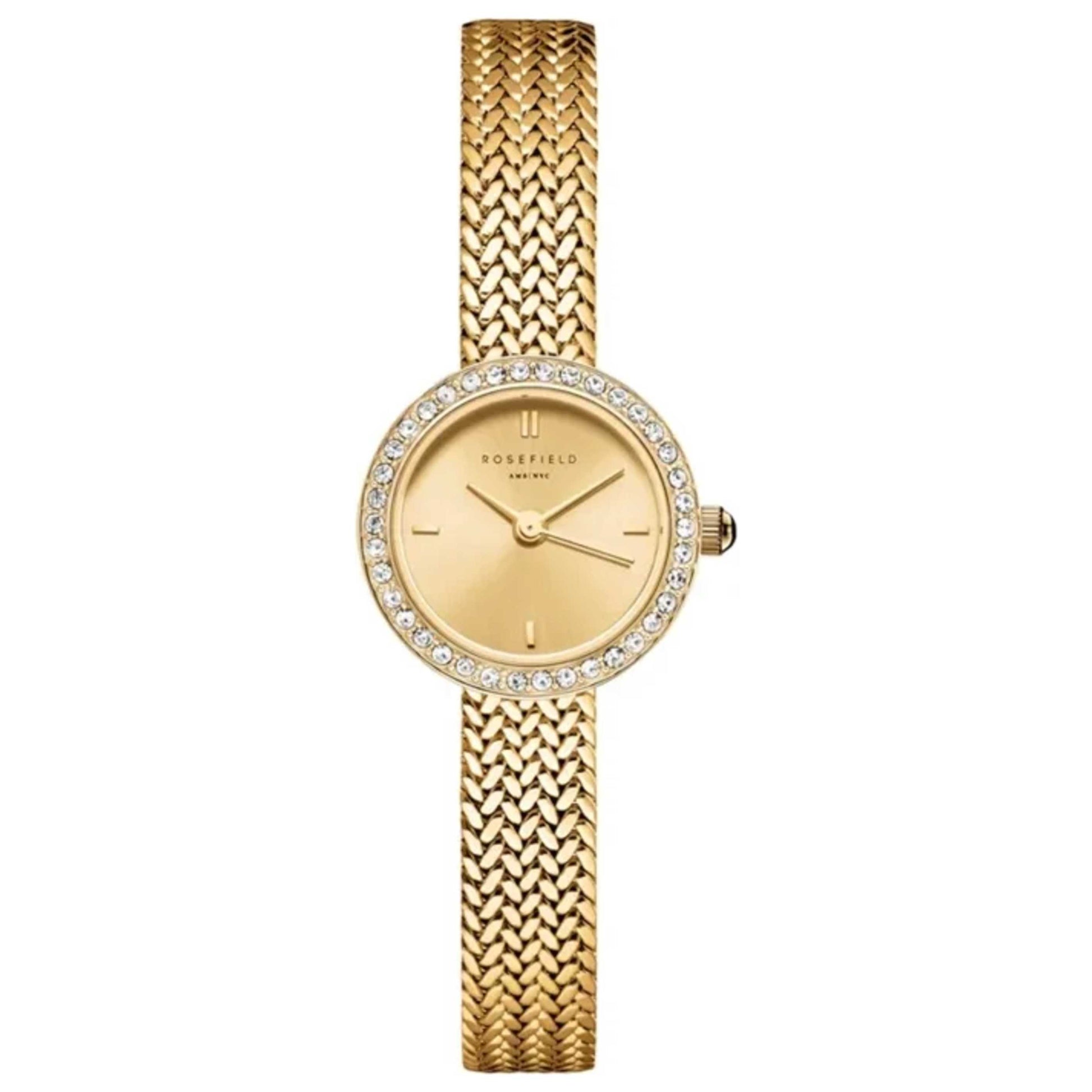 Front view of Rosefield Mini Small Edit Women's Quartz Watch MCGMG-M03