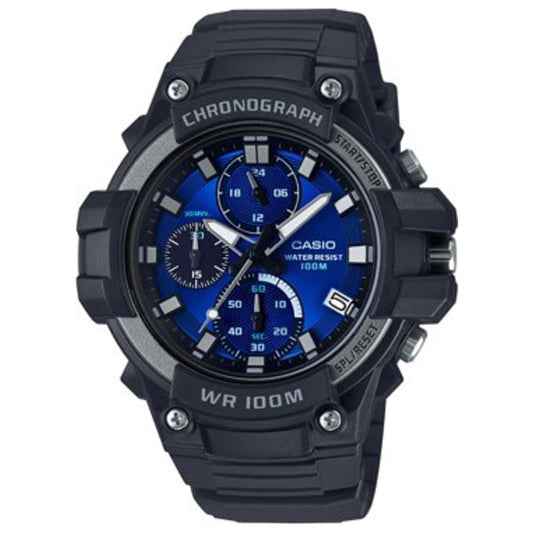 Front view of Casio Classic Men's Quartz Watch MCW110H-2A2V