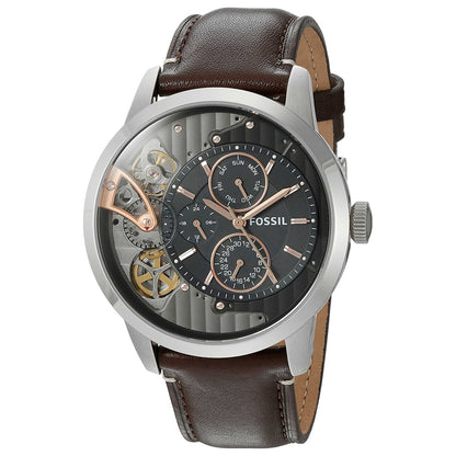 Front view of Fossil Townsman Men's Quartz Watch ME1163