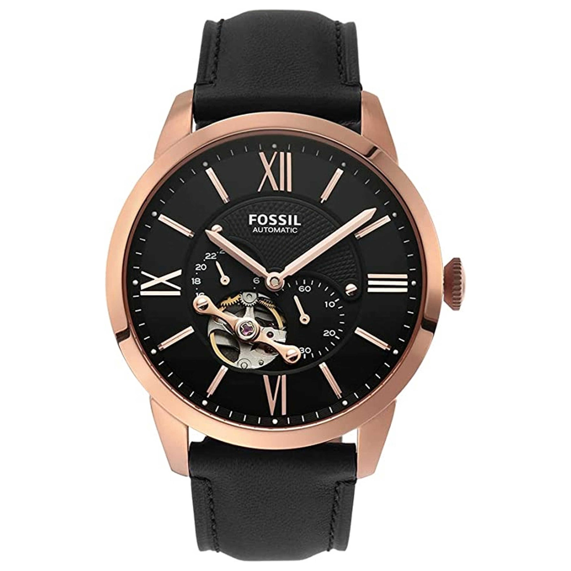 Front view of Fossil Townsman Men's Quartz Watch ME3170