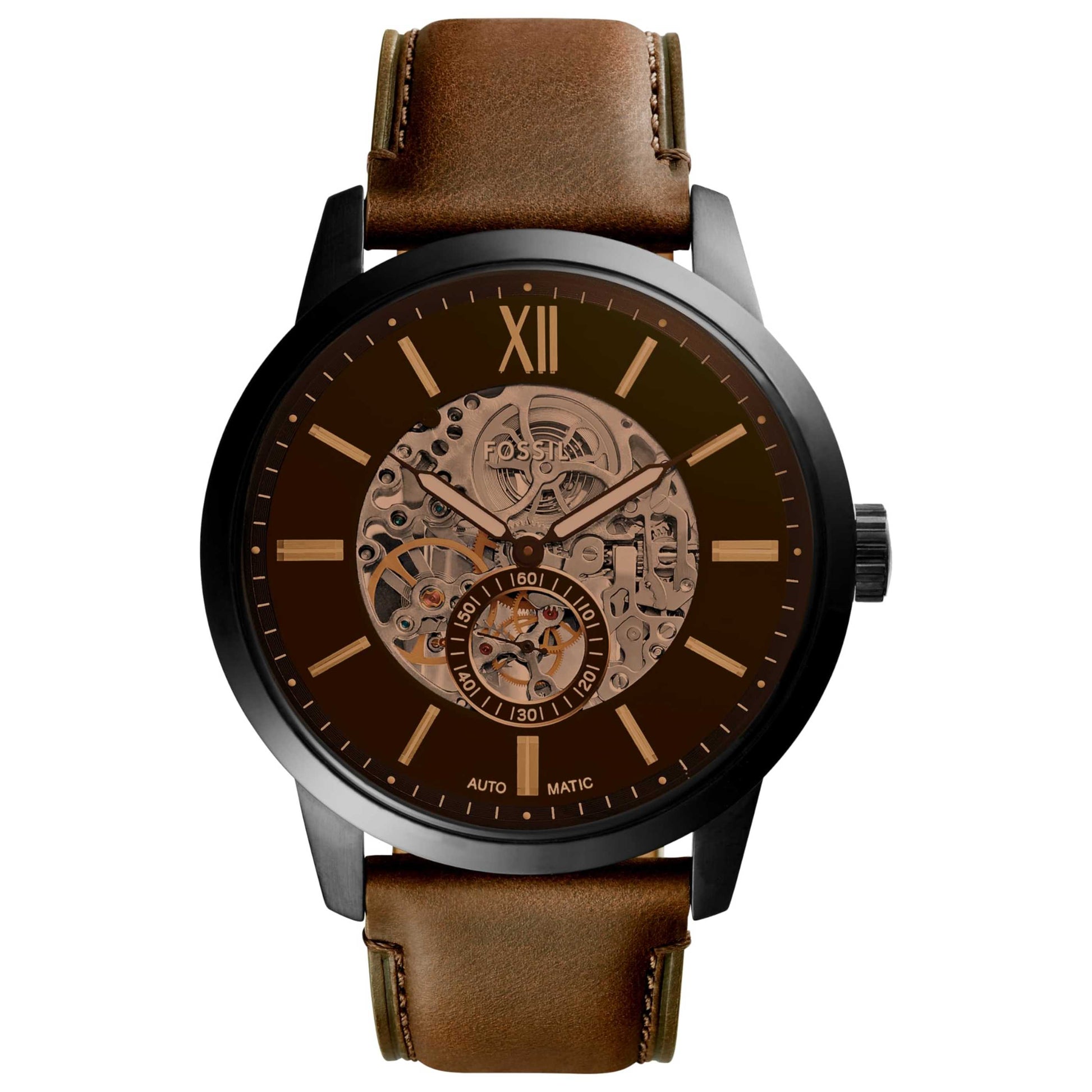 Front view of Fossil Men's Automatic Watch ME3197