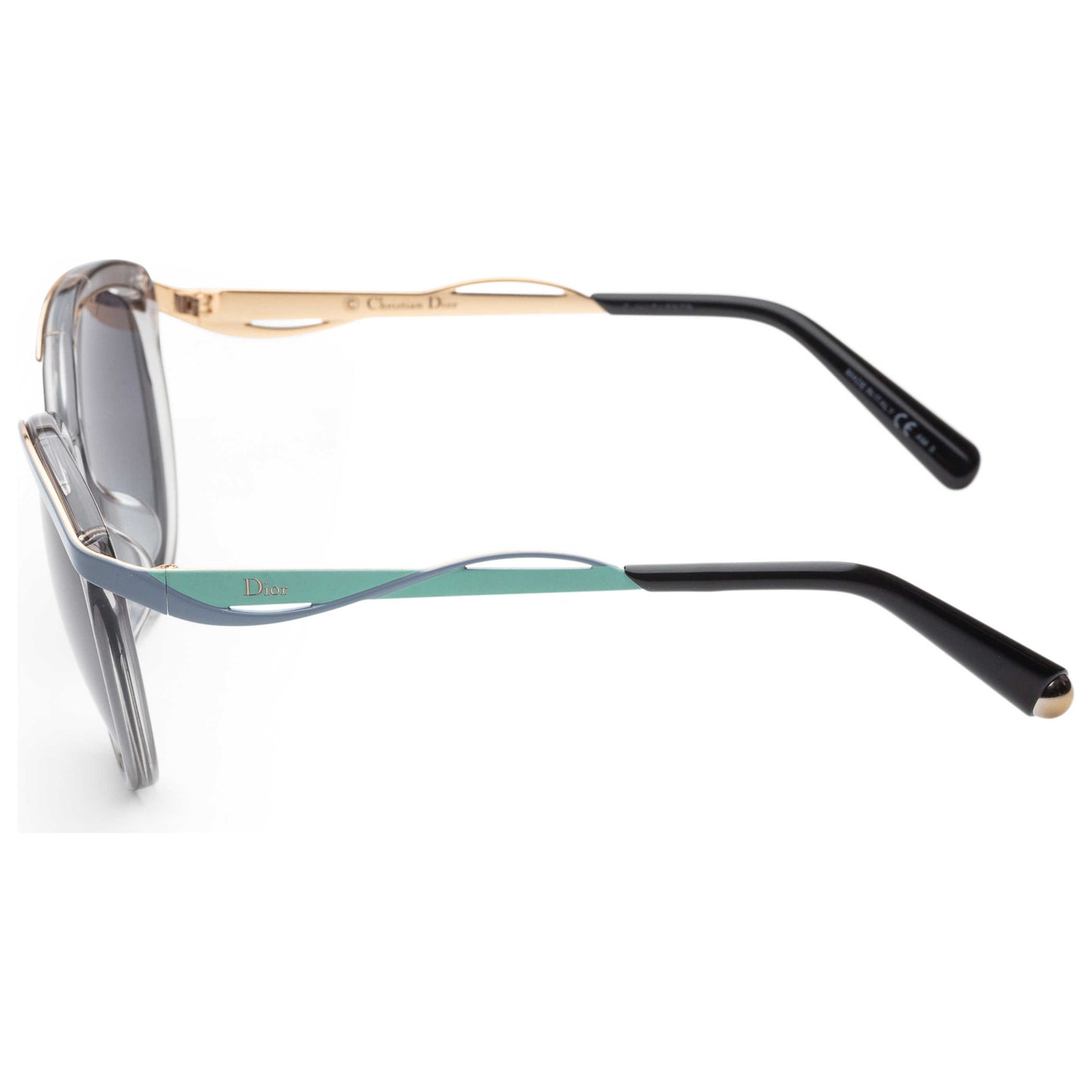 Left view of Christian Dior Mercurial Women's Sunglasses MERCURS-LMG-HA