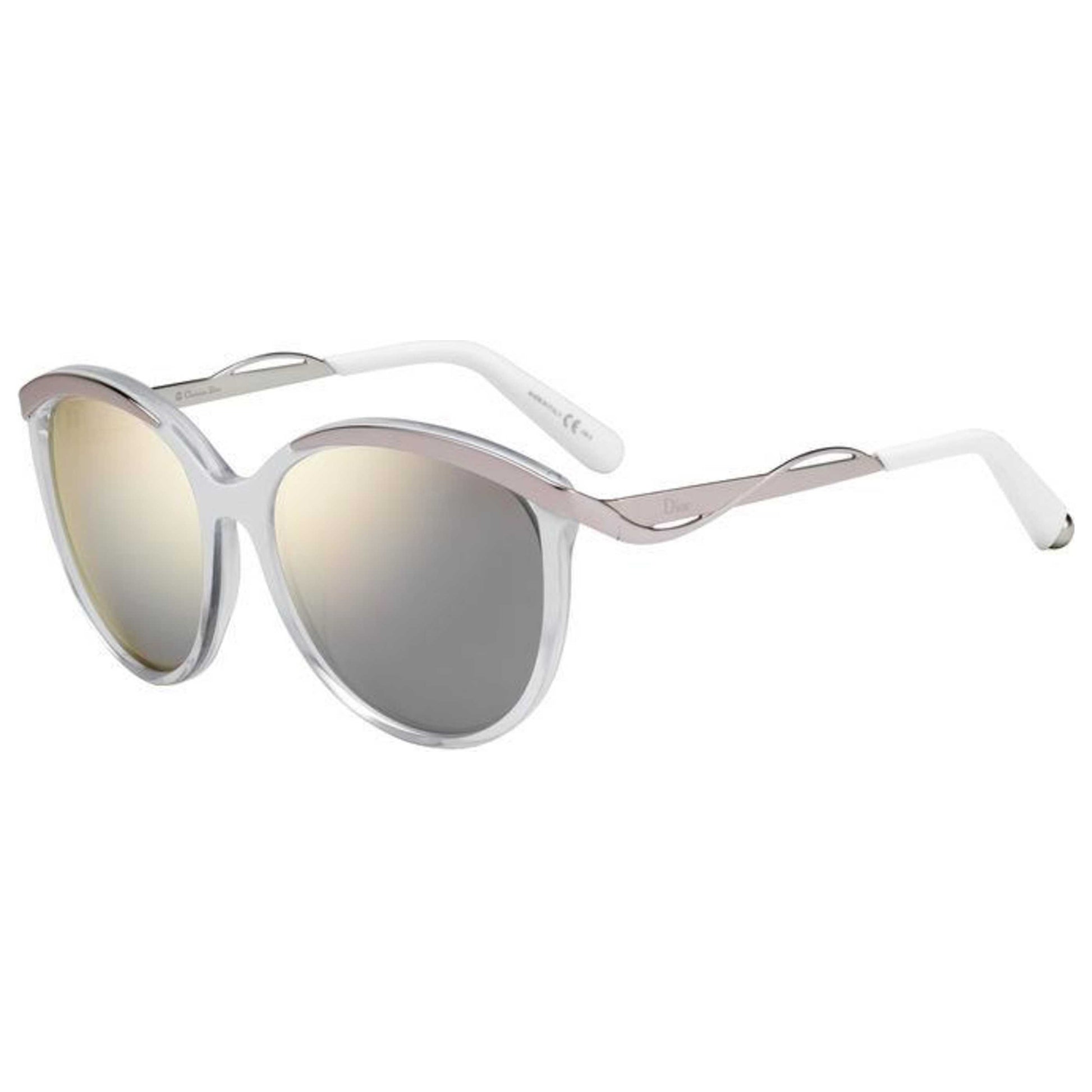 Front view of Christian Dior Metallic Women's Sunglasses METAL1S-HPR-0J