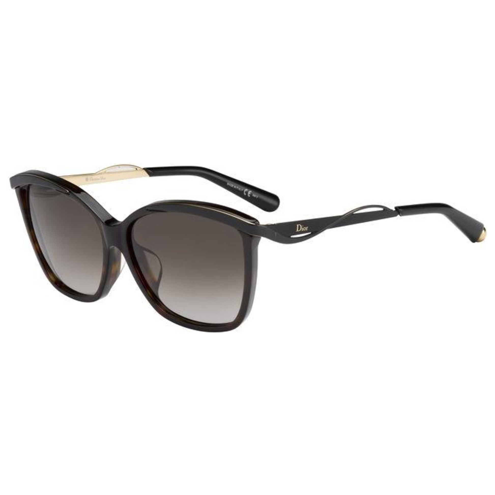 Front view of Christian Dior Metallic Women's Sunglasses METALFS-6NY-HA