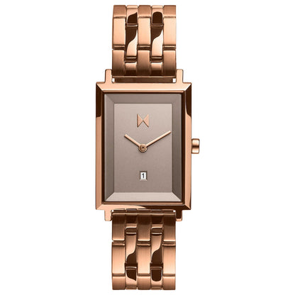 Front view of MVMT Signature Women's Quartz Watch MF03-RG