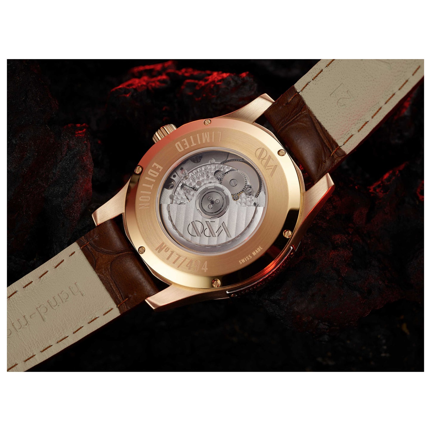 Q&A Bronze Men's Automatic Watch MGMA-BRNZ - Image #6