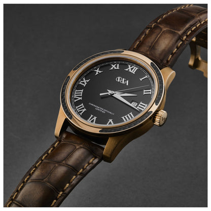 Q&A Bronze Men's Automatic Watch MGMA-BRNZ - Image #10