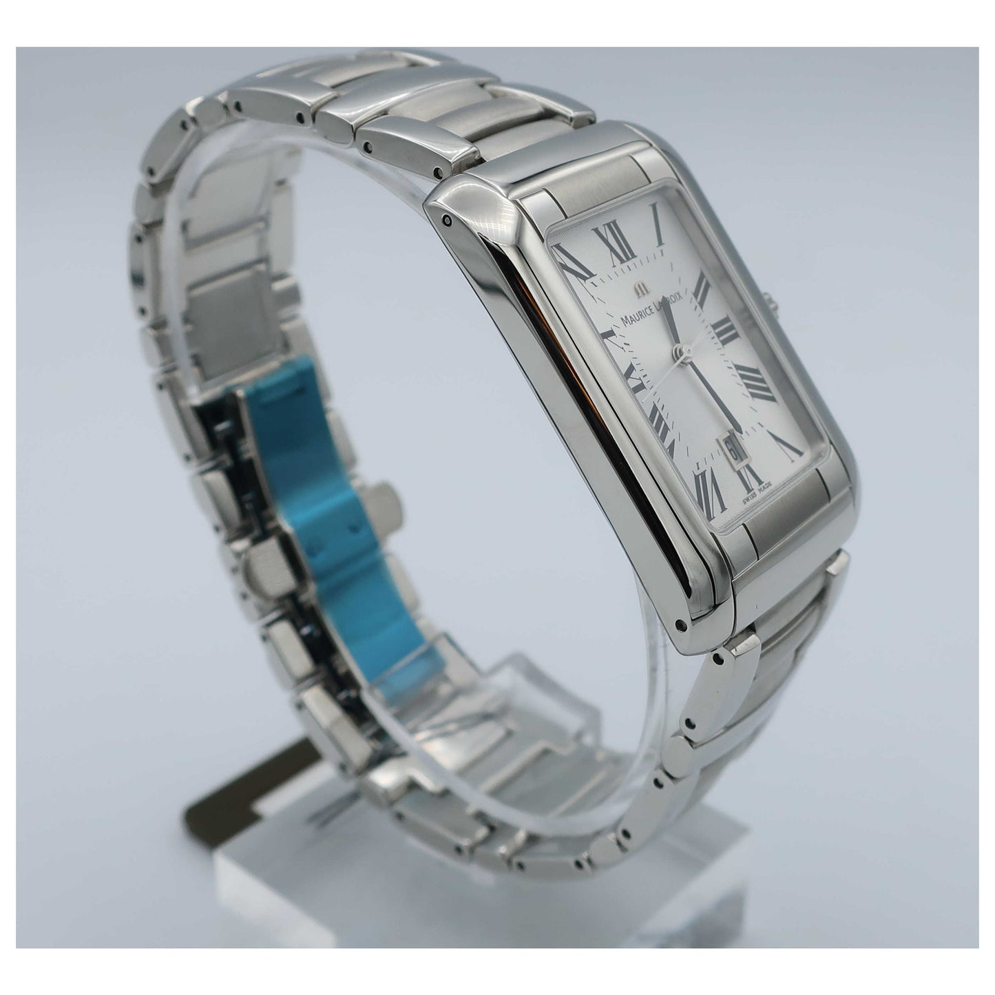 Maurice Lacroix Miros Men's Swiss Quartz (Battery-Powered) Watch MI2027-SS002-110-SD - Image #3