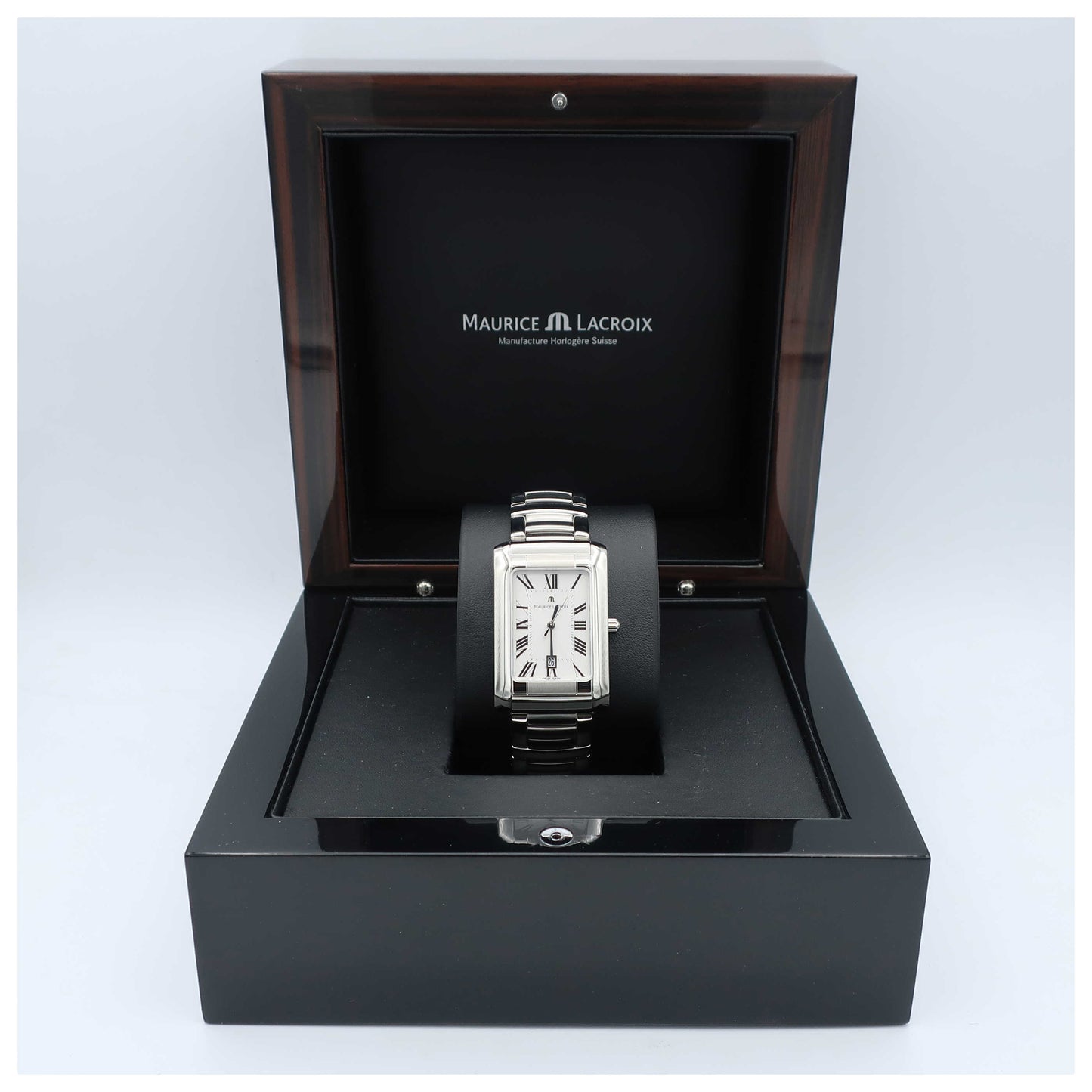 Maurice Lacroix Miros Men's Swiss Quartz (Battery-Powered) Watch MI2027-SS002-110-SD - Image #6