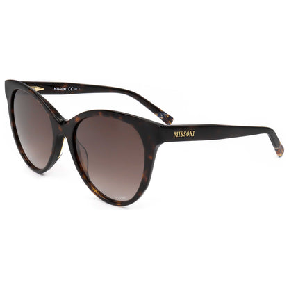 Front view of Missoni Women's Sunglasses MIS-0029-S-086-54