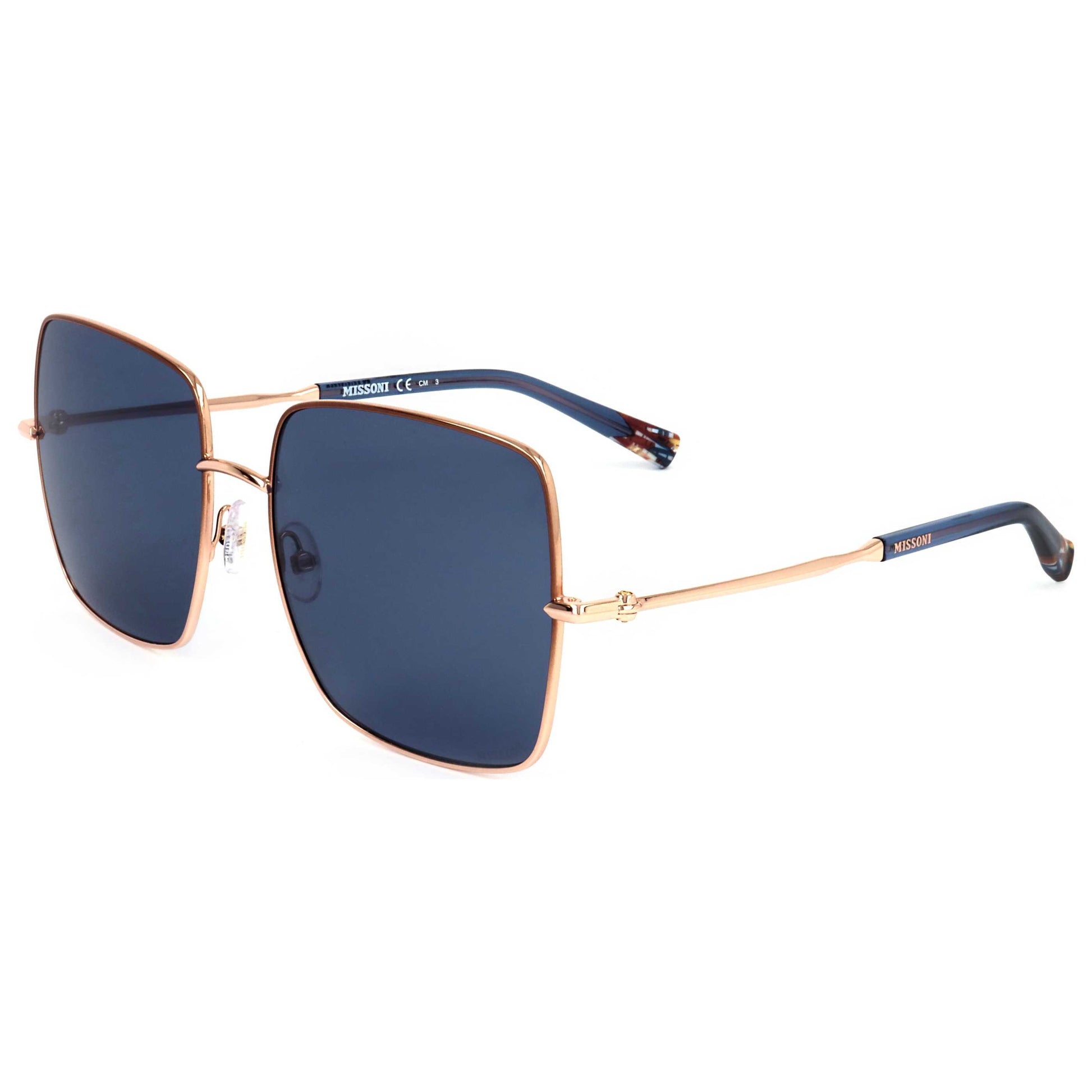 Front view of Missoni Women's Sunglasses MIS0096-S-BUH-58