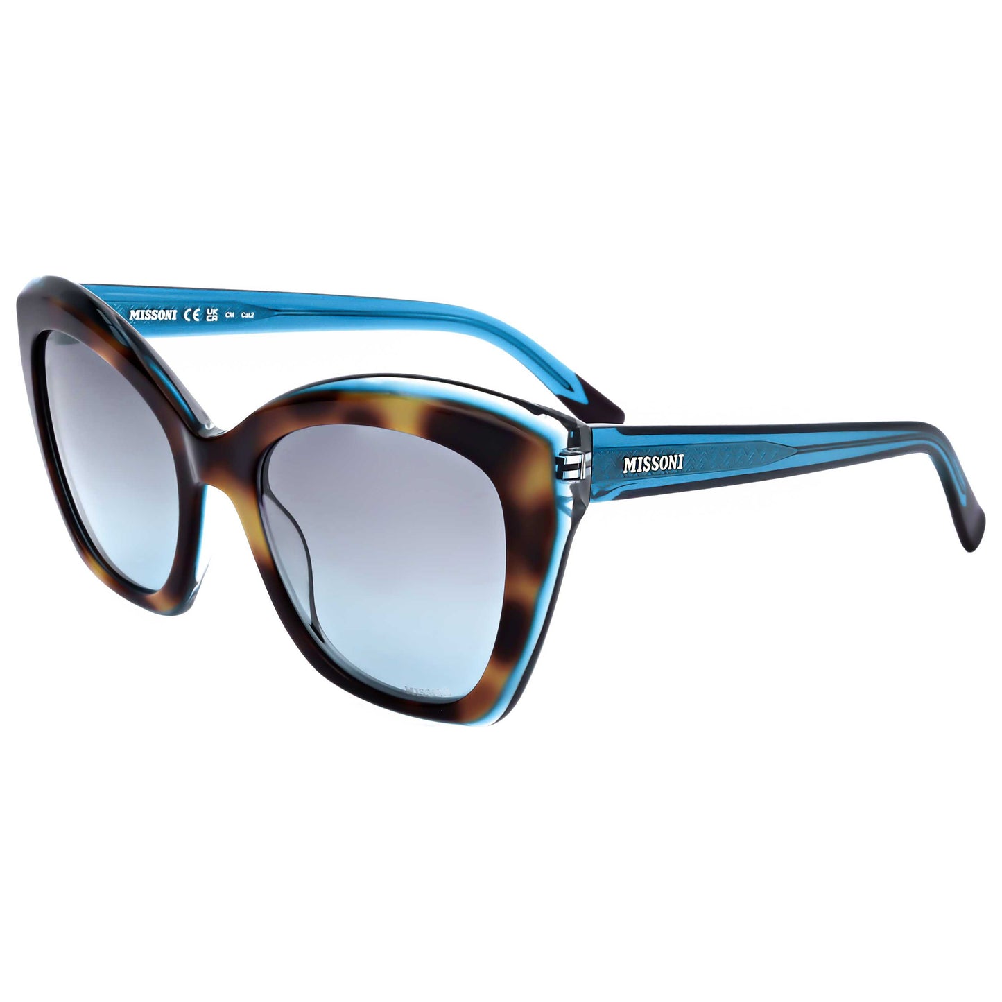 Front view of Missoni Women's Sunglasses MIS0112-S-FZL-54