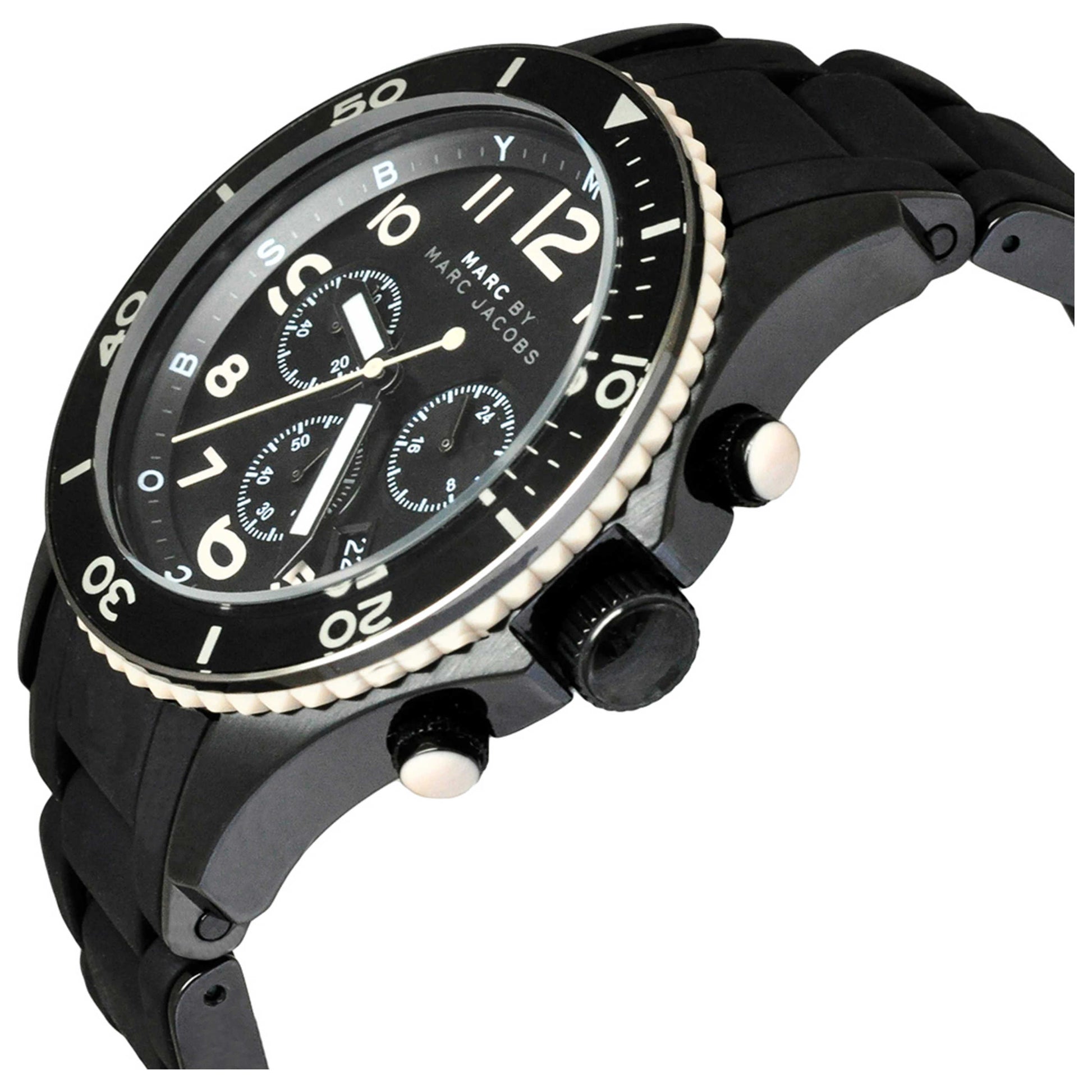 Marc Jacobs Large Rock Men's Quartz Watch MJ-MBM2583 - Image #4