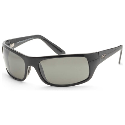 Front view of Maui Jim Peahi Men's Sunglasses MJ0202S-001