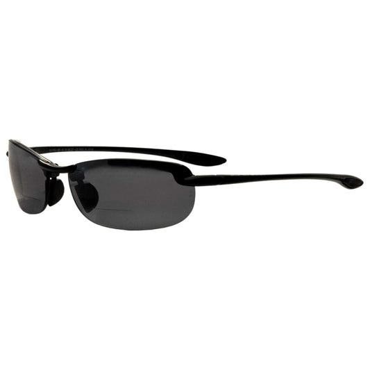 Front view of Maui Jim Makaha Men's Reading Sunglasses MJ0405S-004