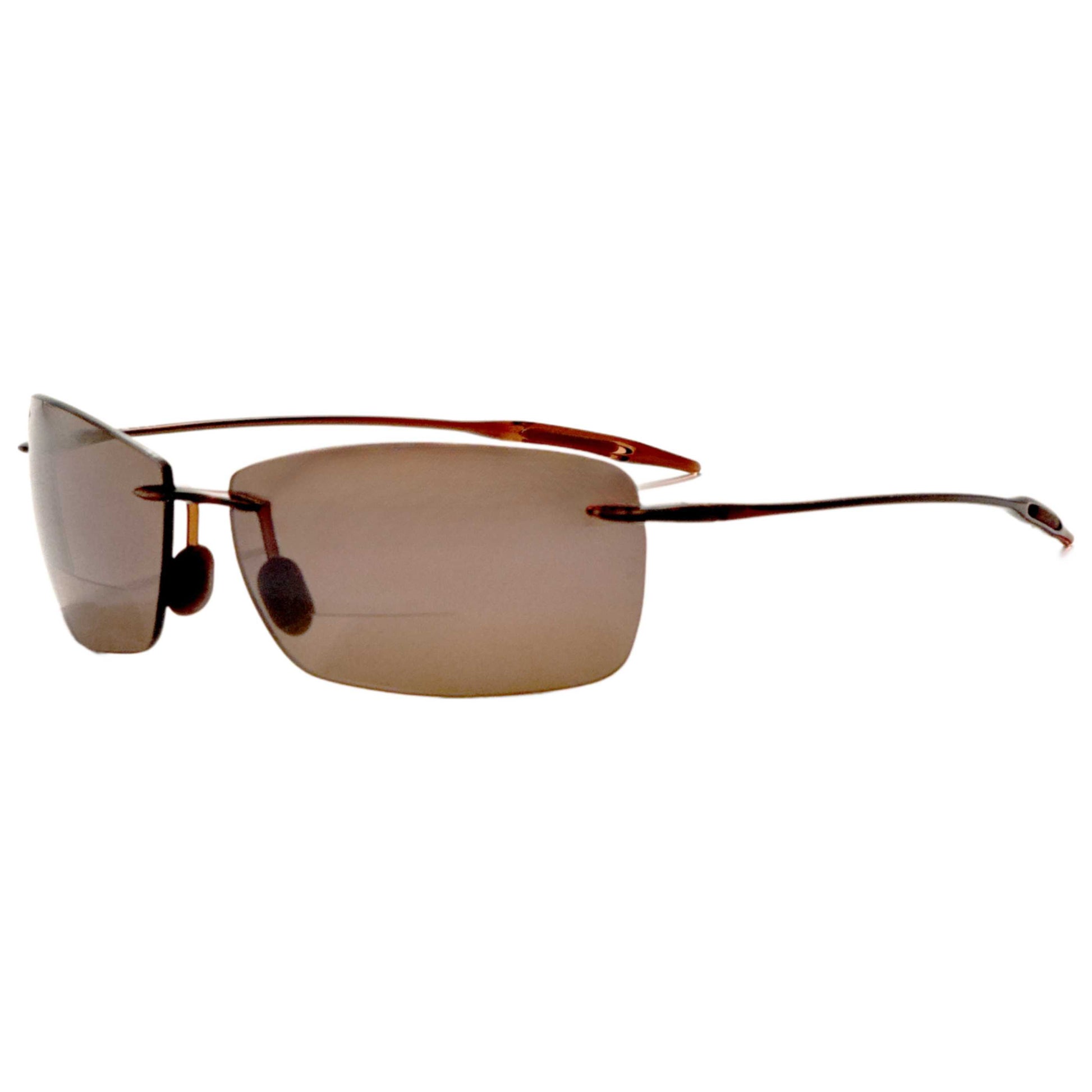 Front view of Maui Jim Lighthouse Men's Reading Sunglasses MJ0423S-008