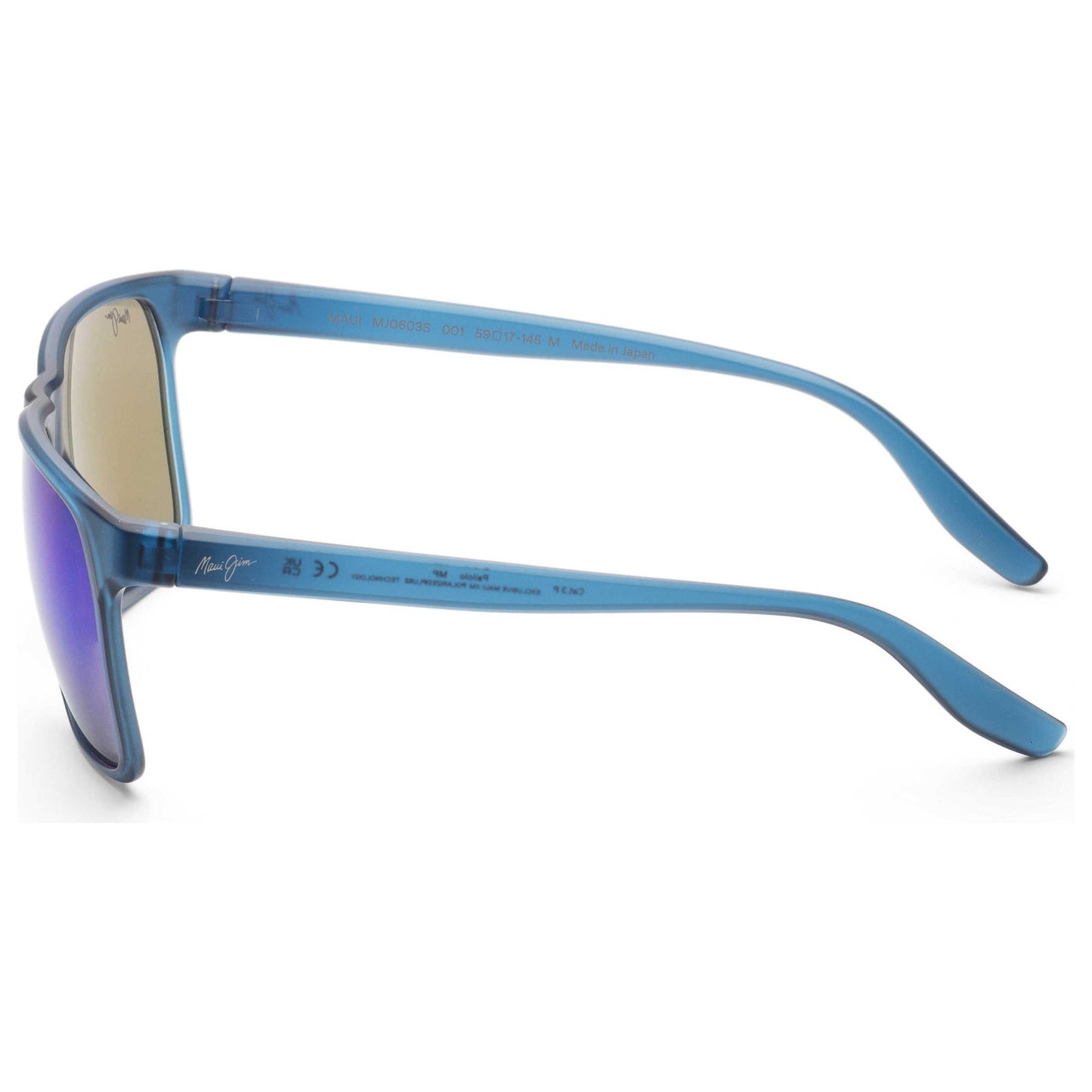 Left view of Maui Jim Pailolo Men's Sunglasses MJ0603S-001