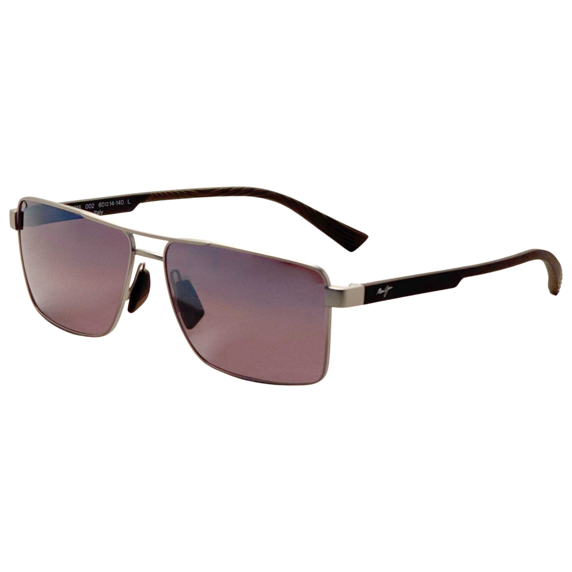 Front view of Maui Jim Piha Men's Sunglasses MJ0621S-002