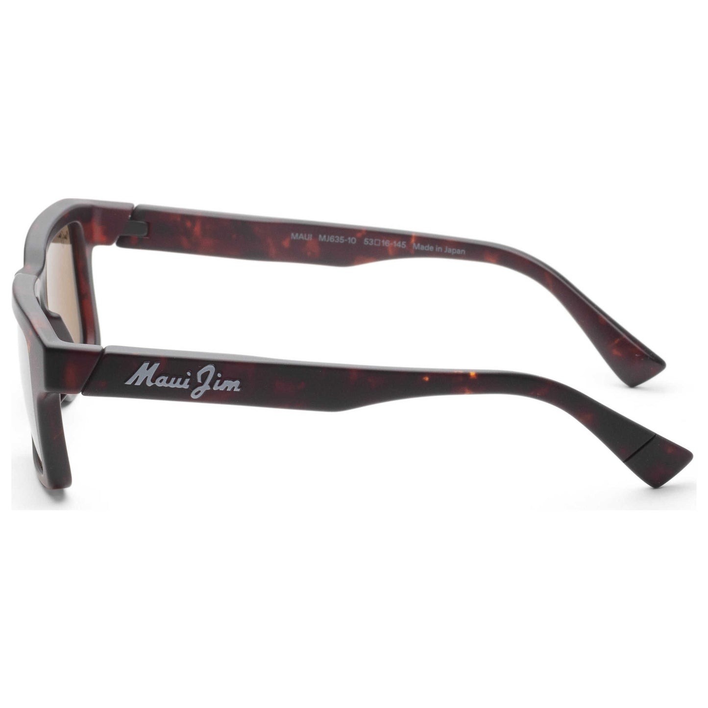 Left view of Maui Jim Kahiko Men's Sunglasses MJ0635S-002