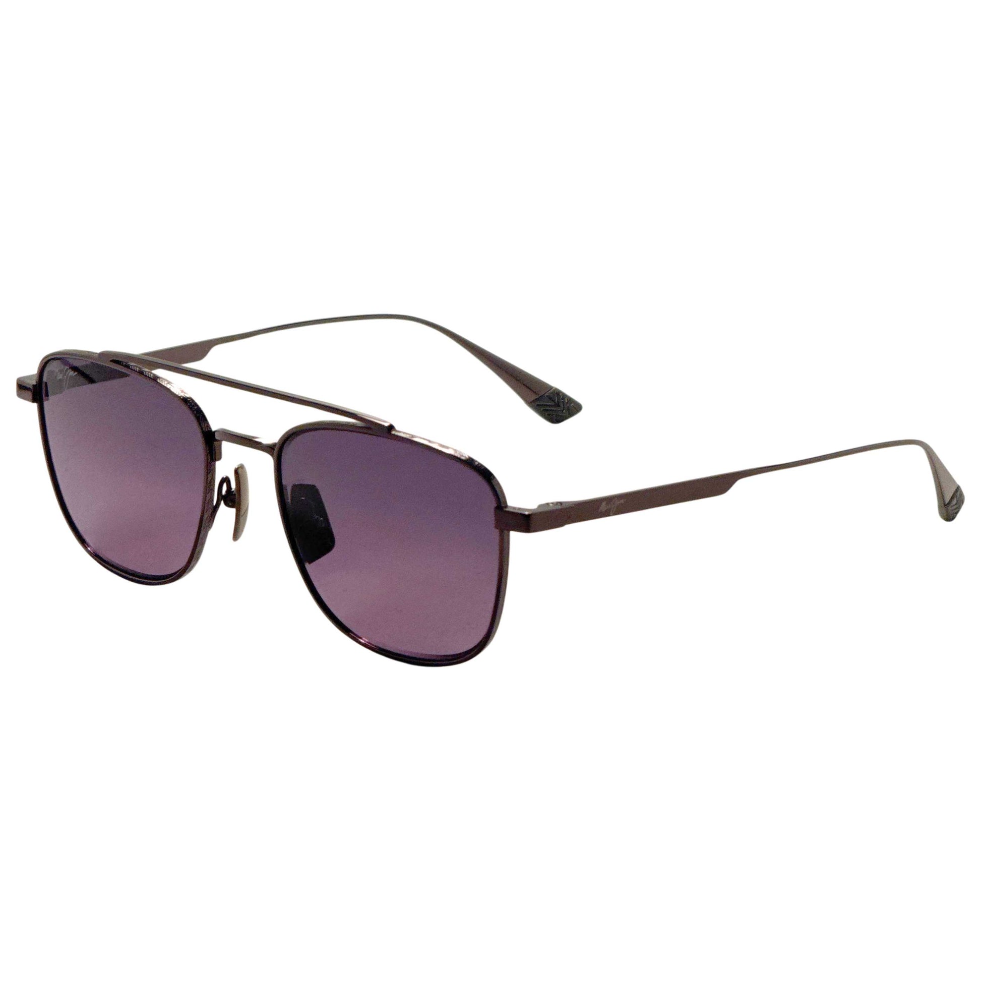 Front view of Maui Jim Kahana Unisex Sunglasses MJ0640S-001