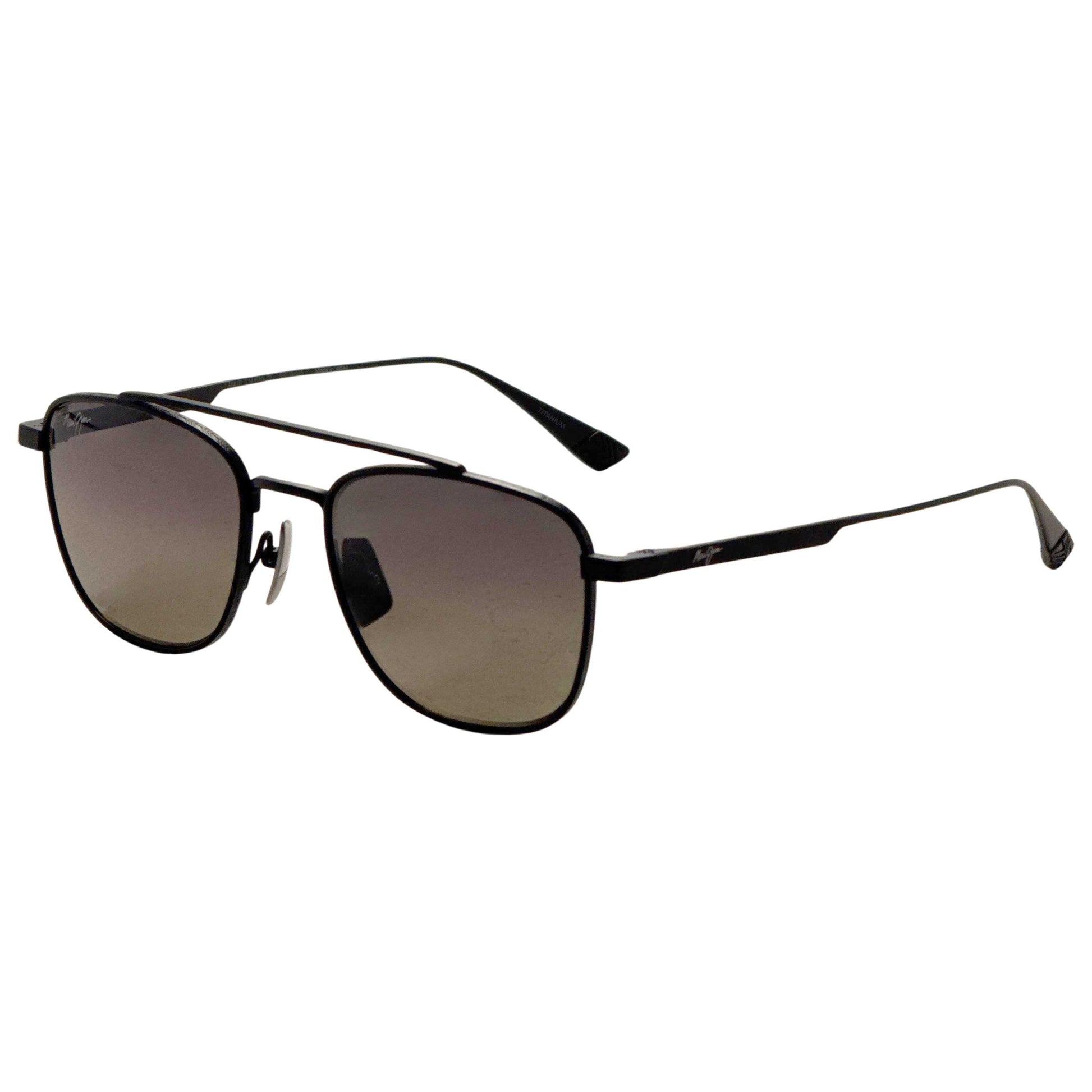 Front view of Maui Jim Kahana Unisex Sunglasses MJ0640S-003