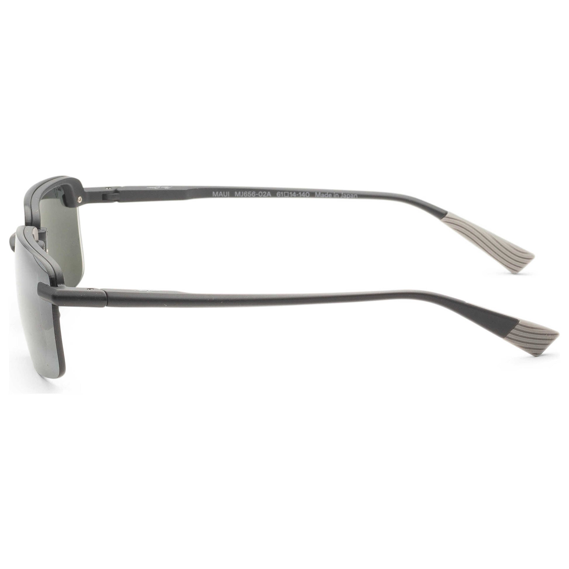 Left view of Maui Jim Laulima AF Men's Sunglasses MJ0656SA-004