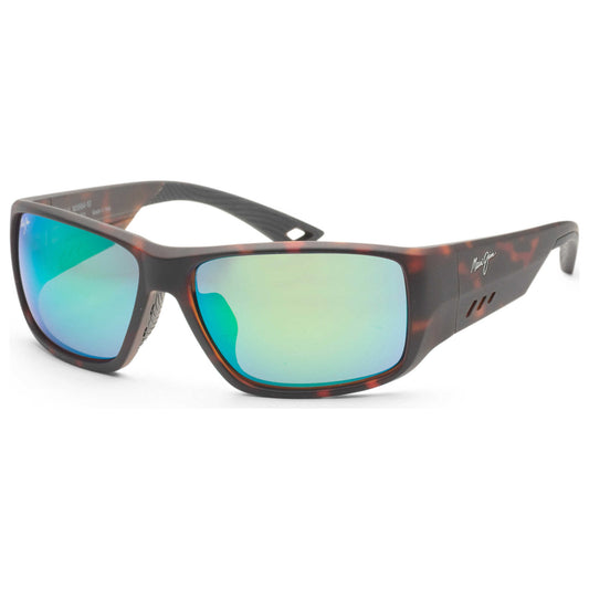 Front view of Maui Jim Keha AF Men's Sunglasses MJ0664SA-004