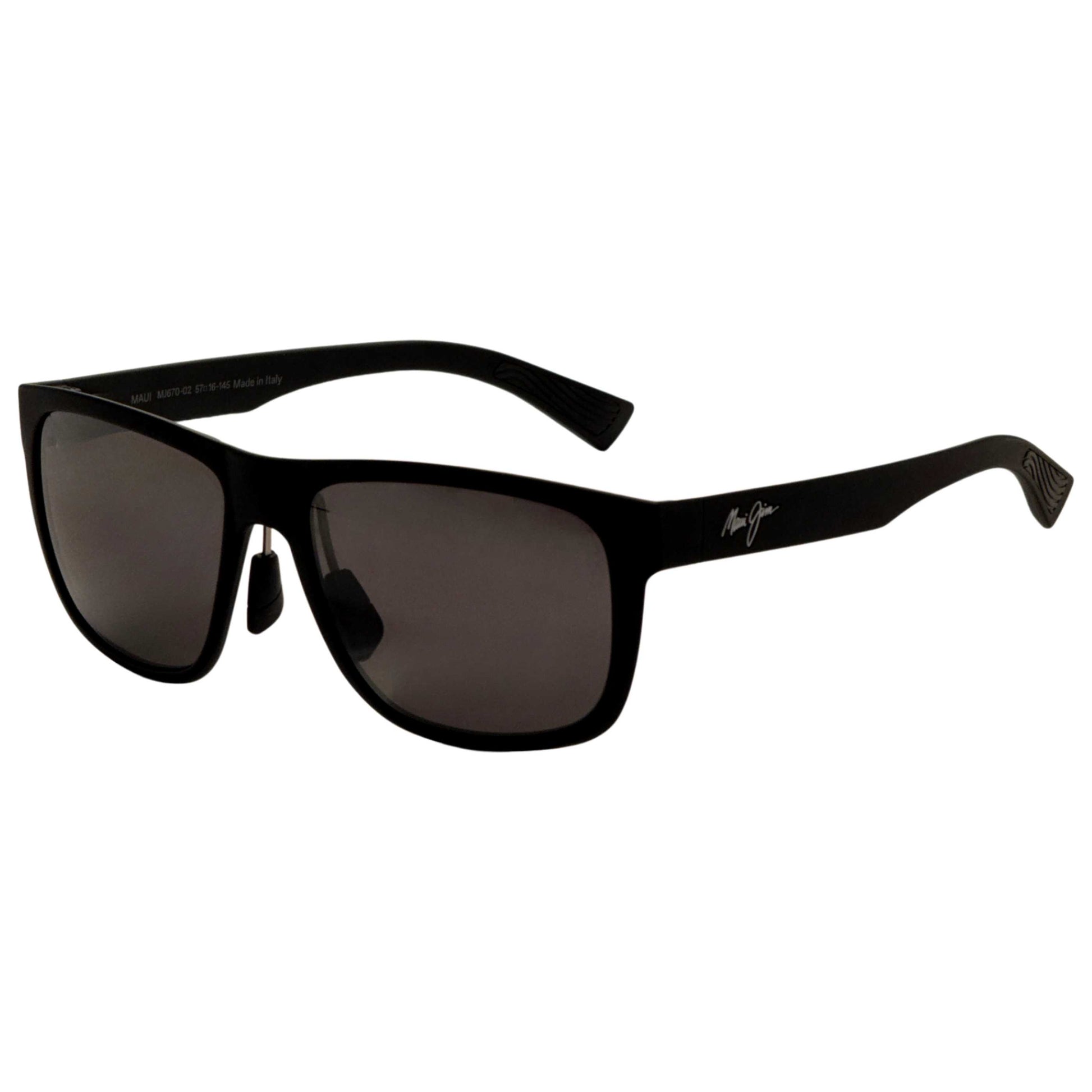 Front view of Maui Jim Puakea Men's Sunglasses MJ0670S-001