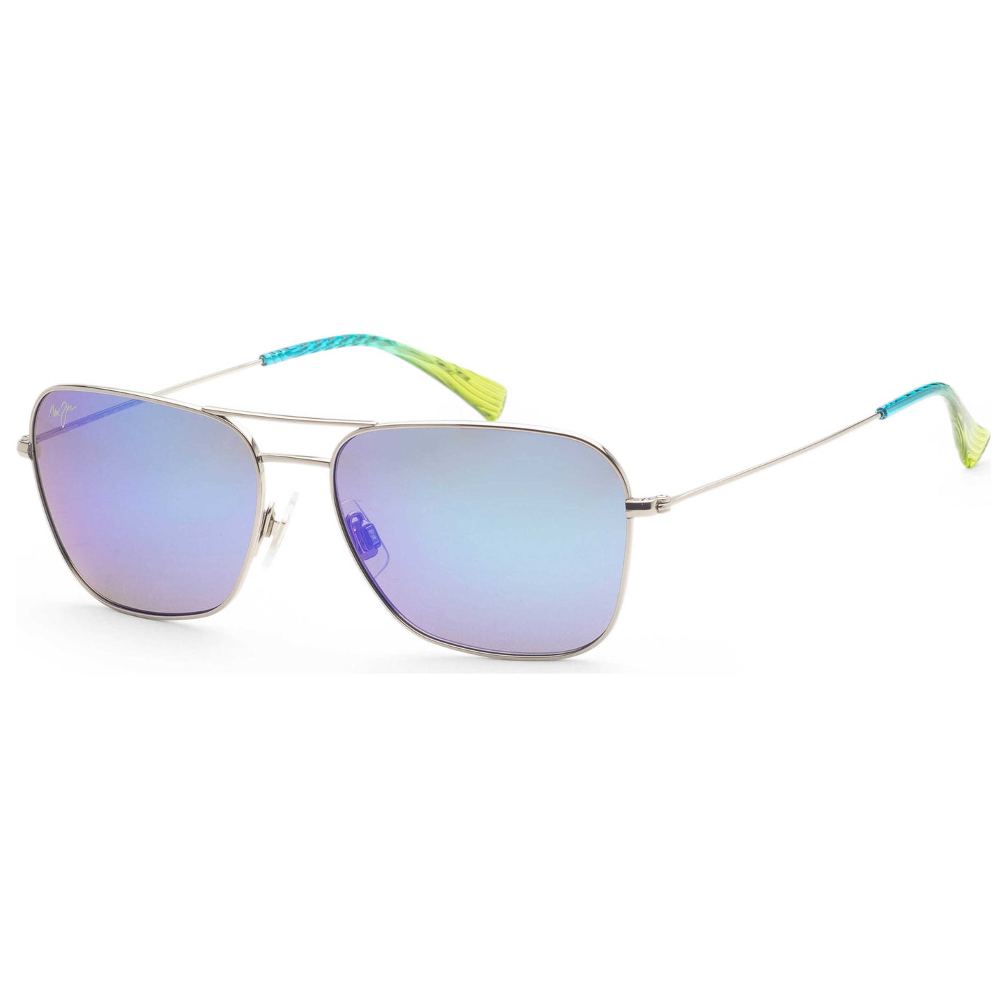 Front view of Maui Jim Naauao Men's Sunglasses MJ0675S-003
