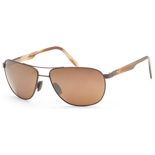 Front view of Maui Jim Castles Men's Sunglasses MJ0728S-002