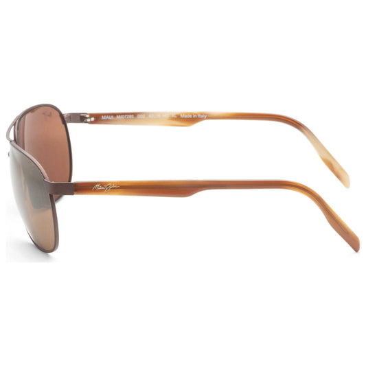 Left view of Maui Jim Castles Men's Sunglasses MJ0728S-002