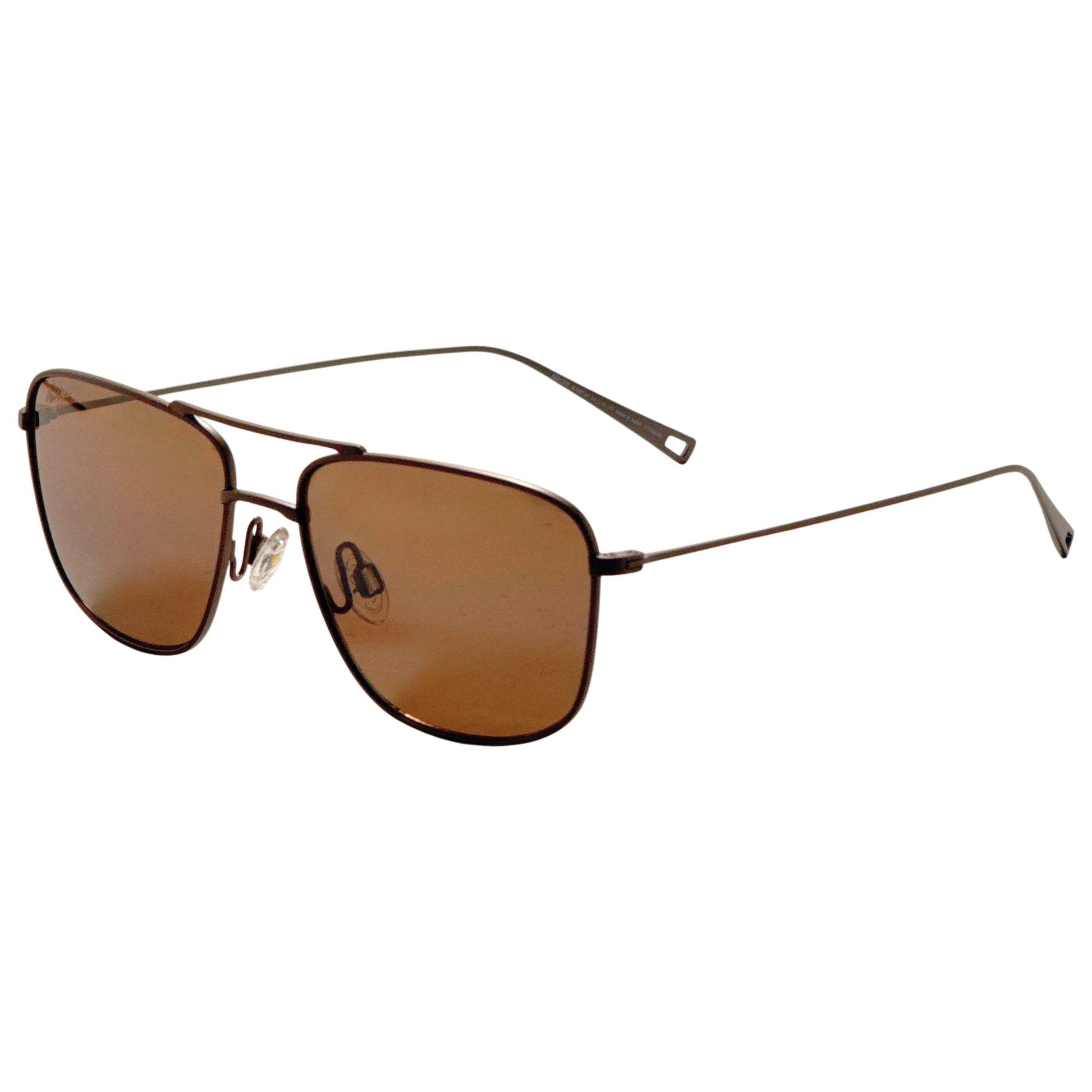 Front view of Maui Jim Aeko Men's Sunglasses MJ0887S-003
